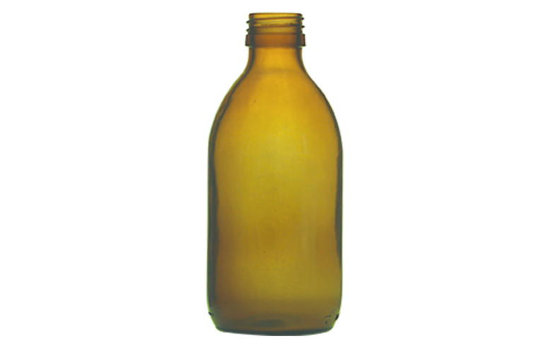 Bottle Threaded, Clear, without Cap