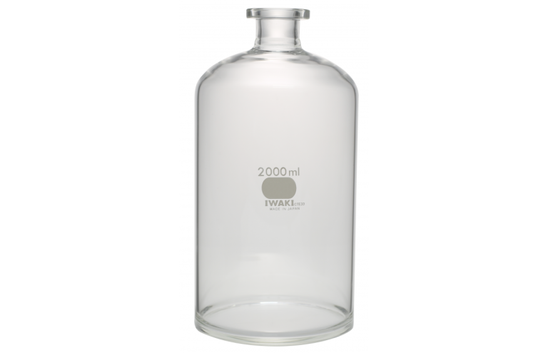 Bottle for Automatic Buret, Clear, with Flat Joint