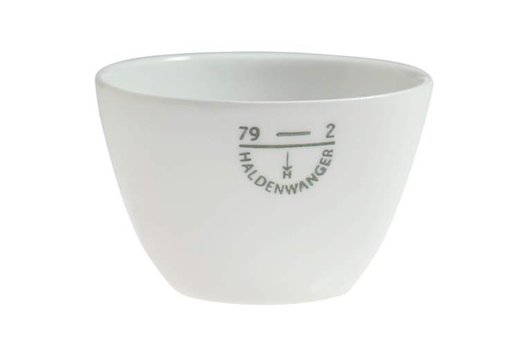 Crucible, Low Form, Glazed