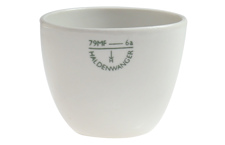 Crucible, Medium Form, Glazed
