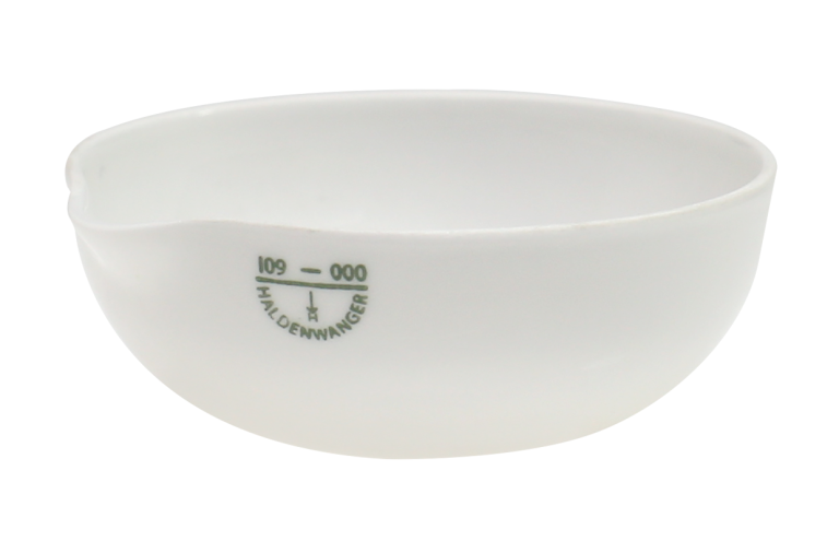 Evaporating Basin with Spout, Glazed