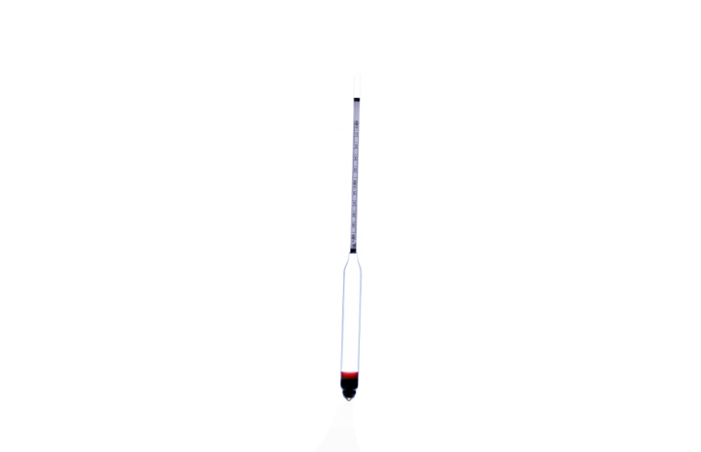 Hydrometer Without Thermometer, Calibration Temperature at 20 °C
