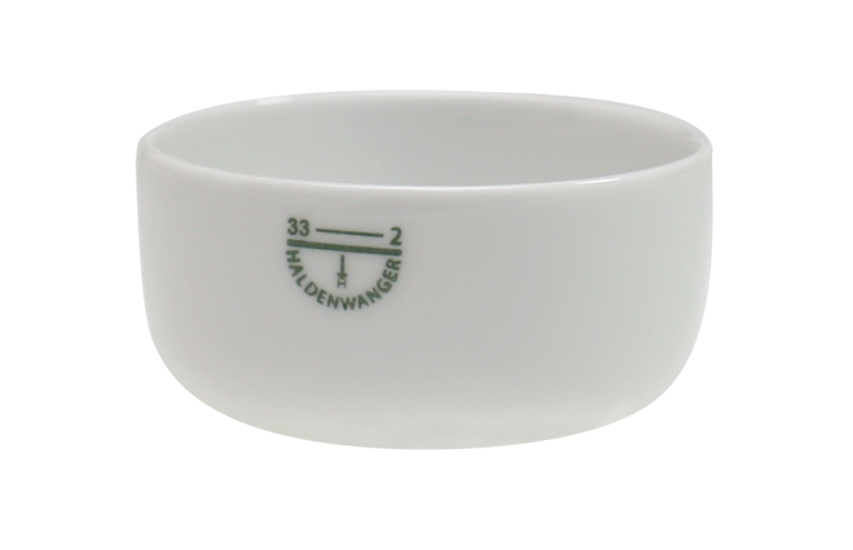 Incinerating Dishes, Flat Bottom, Cylindrical, Glazed
