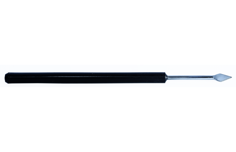 Needle, Stainless Steel, Plastic handle