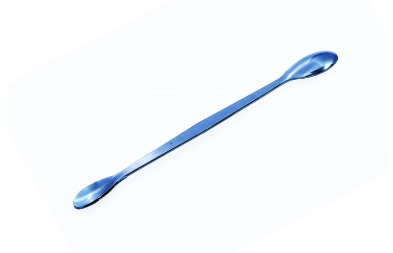Spatula, with Double Spoon, Stainles Steel